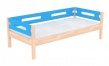 Masivní dětská postel Benjamin Bubbles 90x200cm se zábranou