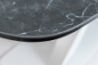 Jídelní stůl rozkládací CASSINO II bílý mat/ceramic grafit