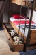 Dětská patrová postel Jack 90x200cm s úložným prostorem - detail