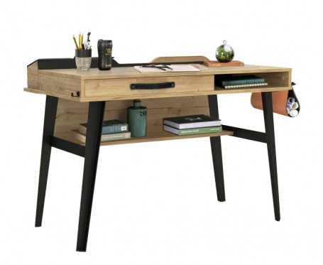 Malý industriální psací stůl Gamora