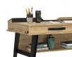 Malý industriální psací stůl Gamora - detail