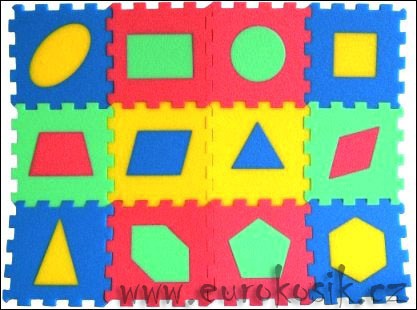 Pěnový koberec puzzle