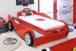 Dětská postel auto SUPER s přistýlkou 90x190cm - v prostoru