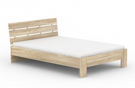 Moderní postel REA Nasťa - dub bardolino