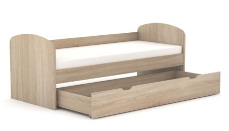 Dětská postel REA Kakuna 80x90 cm - dub bardolino