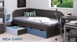 Dětská postel s úložným prostorem REA Gary 90x200cm - buk