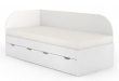Dětská postel s úložným prostorem REA Gary 90x200cm - bílá