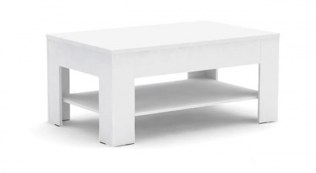 Konferenční stolek REA 7 - bílá