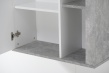 Obývací sestava Zachary - bílá/beton