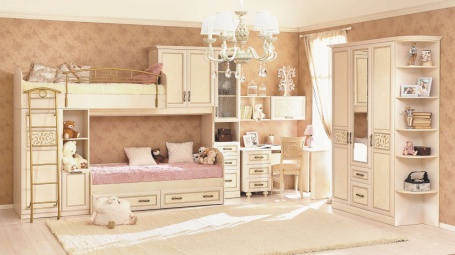 Dětský pokoj s patrovou postelí Sofia II