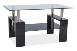 Konferenční stolek LISA III - černý lak