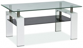 Konferenční stolek LISA II - bílý lak