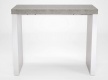 Jídelní stůl Lilly - beton/bílý