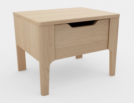 Noční stolek Fiona - dýha dub