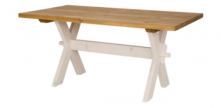 Dřevěný selský stůl 100x200cm MES 16 - výběr moření