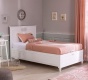 Dětská postel 100x200cm s úložným prostorem Ema - bílá