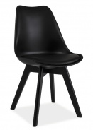 Jídelní židle KRIS II černá/černá