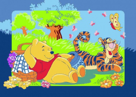Dětský koberec Disney medvídek Pů Winnie´s Picnic