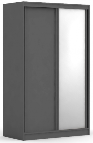 Šatní skříň Rea Atlanta 1 v barvě graphite