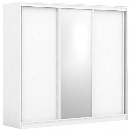 Šatní skříň Rea Atlanta 3 v barvě bílá