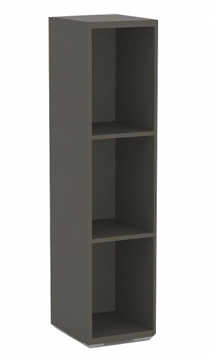 Úzký regál REA Store 30x124cm v provedení graphite