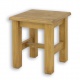 Dřevěná stolička/stolek SIL 21 - výběr moření