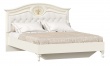 Manželská postel s roštem Valentina 180x200cm - alabastr