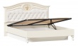 Manželská postel s úložným prostorem Valentina 180x200cm - alabastr