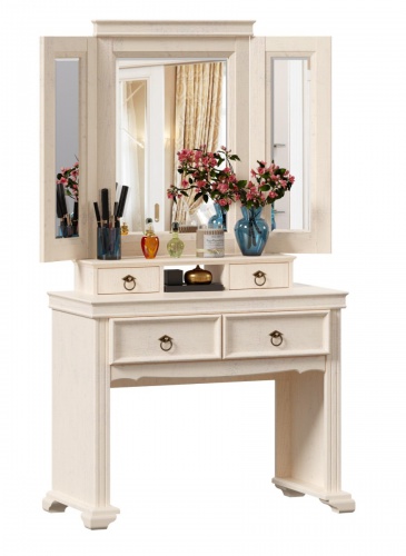 Toaletní stolek se zrcadlem Annie - dub provence