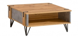 Konferenční stolek Dorian - beton/dub wotan