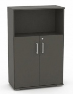 Široká kombinovaná skříňka REA Office S30 + D2 (2ks) - graphite