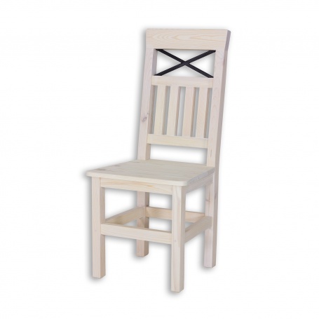 Selská židle z masivu SEL 15, Provence styl 