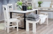 Odkládací stolek s šuplíky z masivu SEL 20, Provence styl - výběr moření