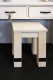 Odkládací stolek s šuplíky z masivu SEL 20, Provence styl - výběr moření