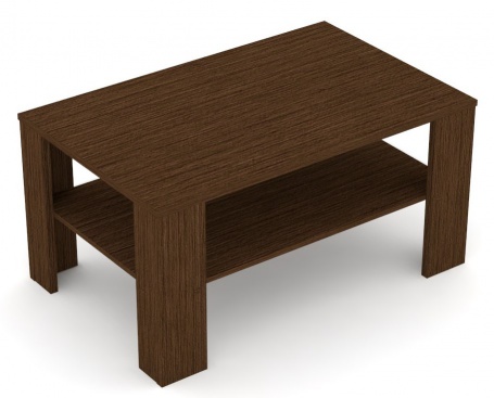Konferenční stolek s poličkou REA 3v - wenge
