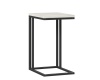 Odkládací stolek Robin - dub craft bílý/černá