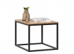 Malý konferenční stolek Trevor - dub wotan/černá