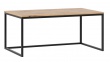 Konferenční stolek Trevor - dub wotan/šedá