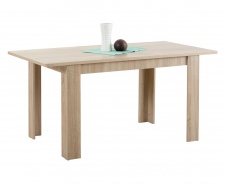 Jídelní stůl s rozkládáním Albert 120x80cm - dub sonoma