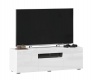 TV stolek 120cm Drax - bílý lesk