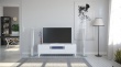TV stolek s nohami 150cm Drax - v prostoru