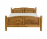 Manželská postel 160x200 dřevěná selská ACC 05 - K02