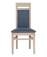Jídelní židle Leopold - thuje/dub latte/šedá