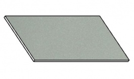 Kuchyňská pracovní deska 120 cm šedý popel (asfalt)