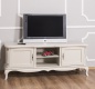 Televizní stolek Rustique - béžová/hnědá patina - P028++P024A