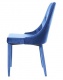 Jídelní čalouněná židle TRIX VELVET modrá