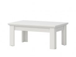 Konferenční stolek Marley - bílá/borovice