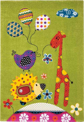 Koberec do dětského pokoje se žirafou
