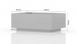 Konferenční stolek 90x90cm Tiana - rozměry