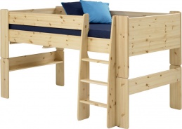 Dětská vyvýšená postel Dany 90x200 cm (výška 113cm) - masiv